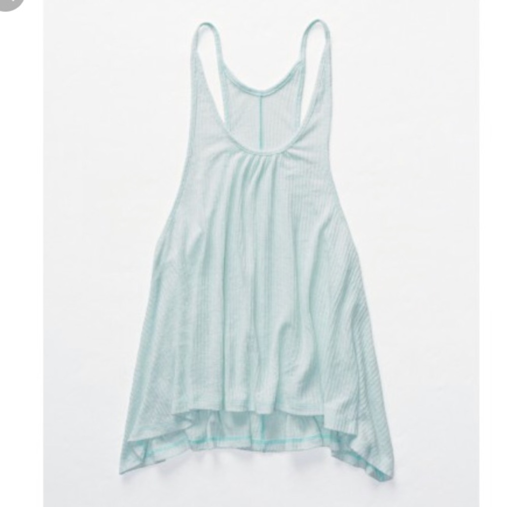 New Free People Ribbed Knit Wear Me Now Tank SZ S - Picture 6 of 6